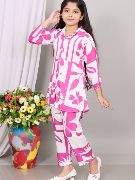 Shiidal Girls Casual Shirt Pant
