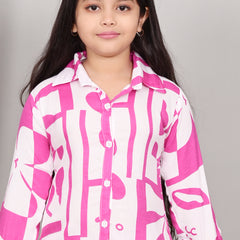 Shiidal Girls Casual Shirt Pant