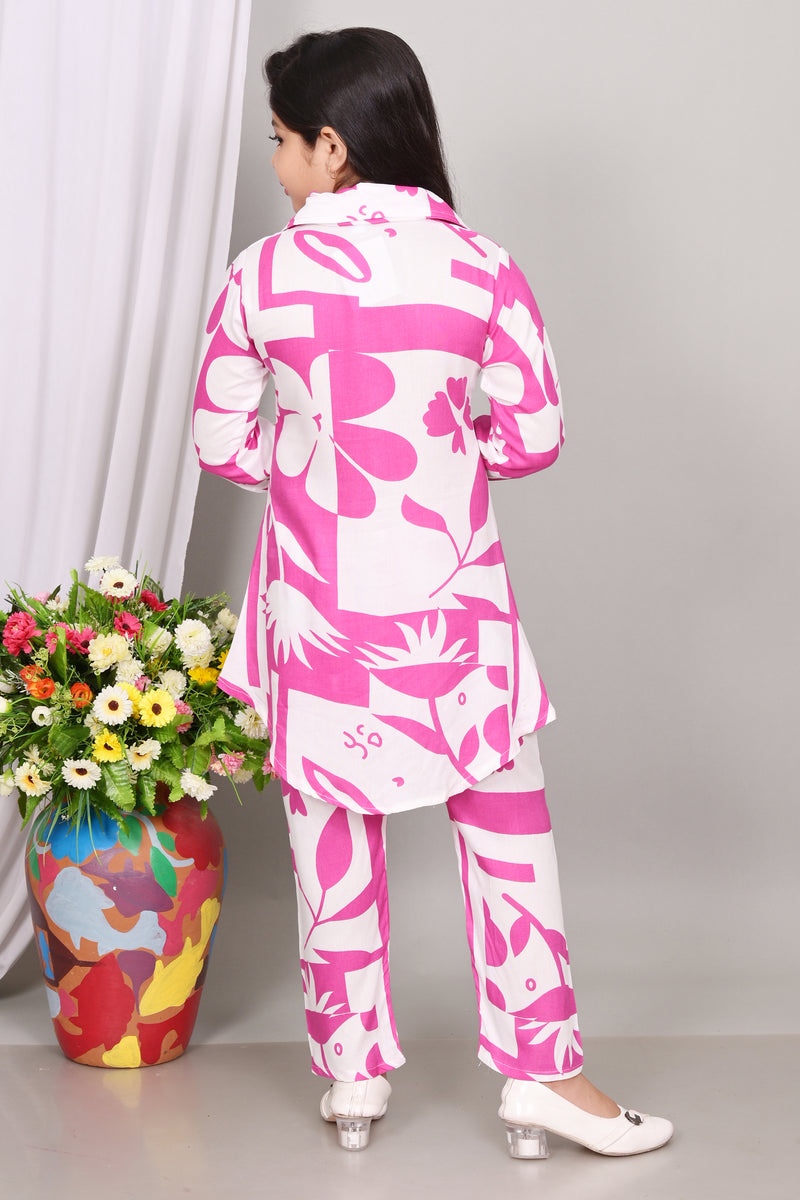Shiidal Girls Casual Shirt Pant