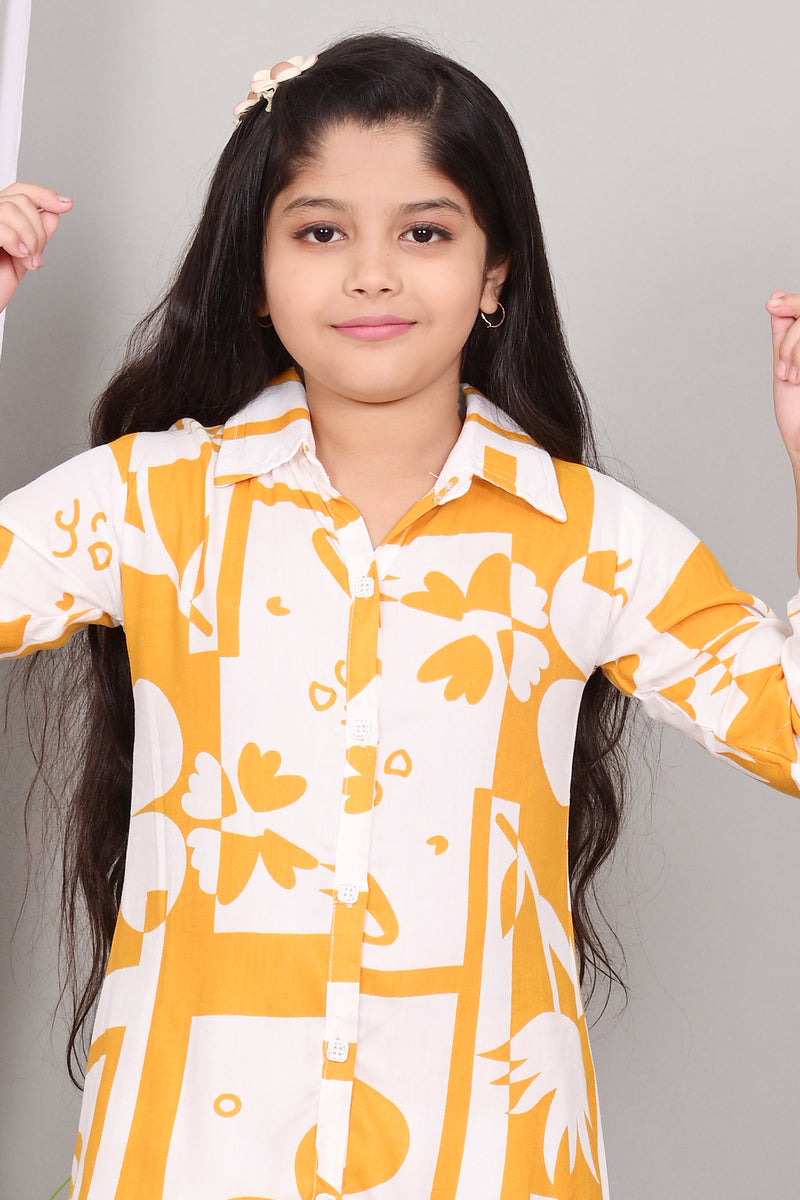 Shiidal Girls Casual Shirt Pant