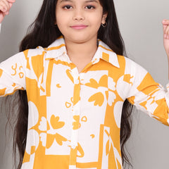 Shiidal Girls Casual Shirt Pant