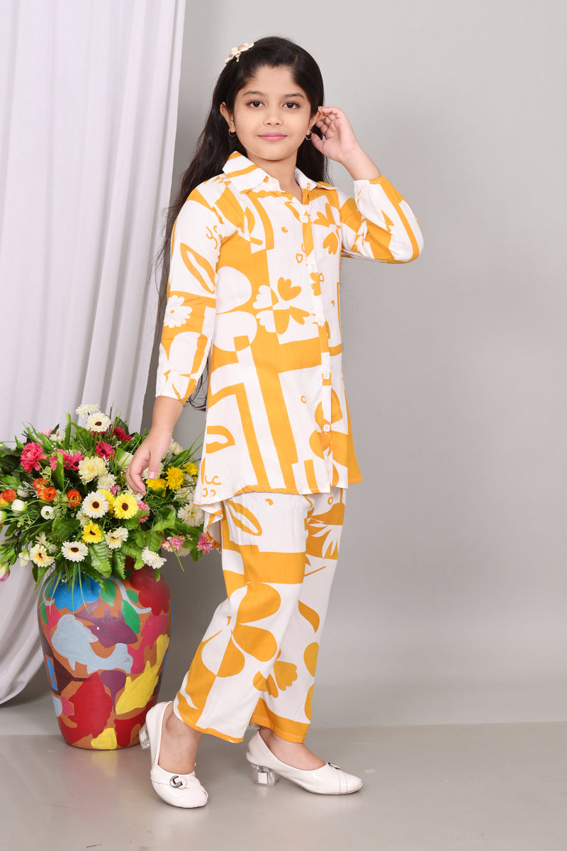 Shiidal Girls Casual Shirt Pant