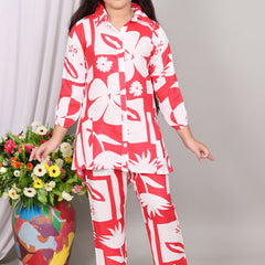 Shiidal Girls Casual Shirt Pant