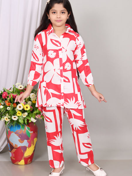 Shiidal Girls Casual Shirt Pant