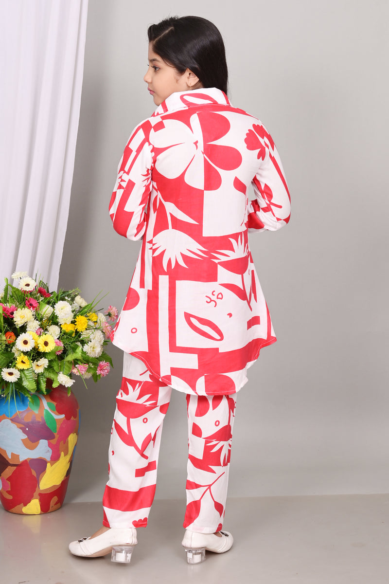 Shiidal Girls Casual Shirt Pant