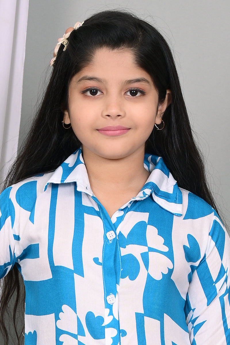 Shiidal Girls Casual Shirt Pant