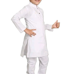 white punjabi suit