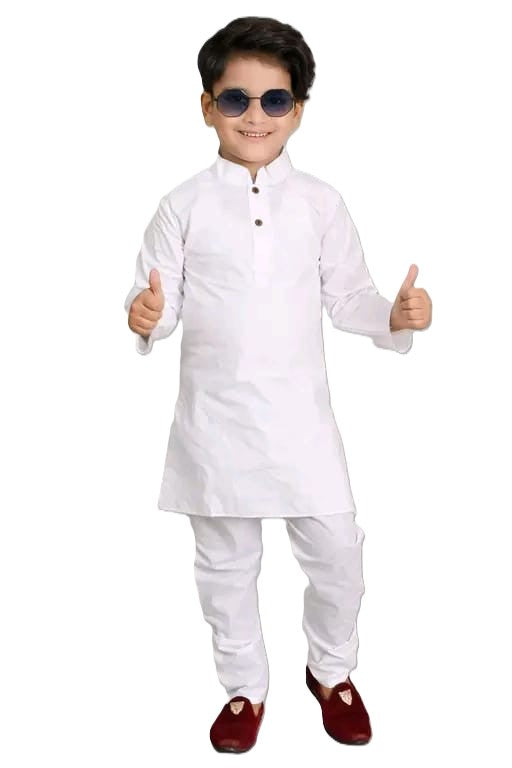 white punjabi suit