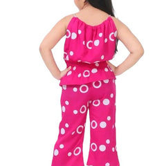 Ring print top and pant set
