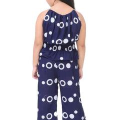 Ring print top and pant set