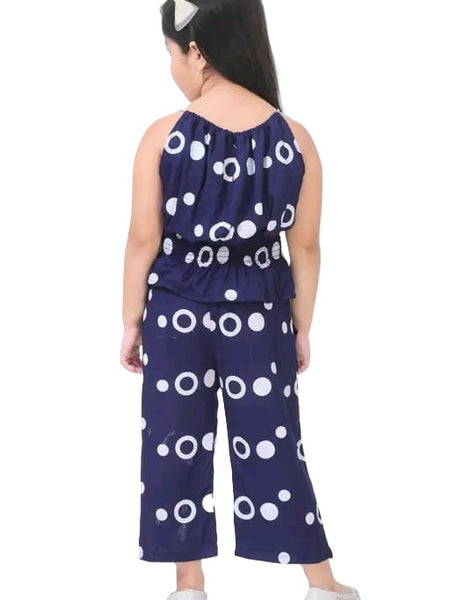 Ring print top and pant set