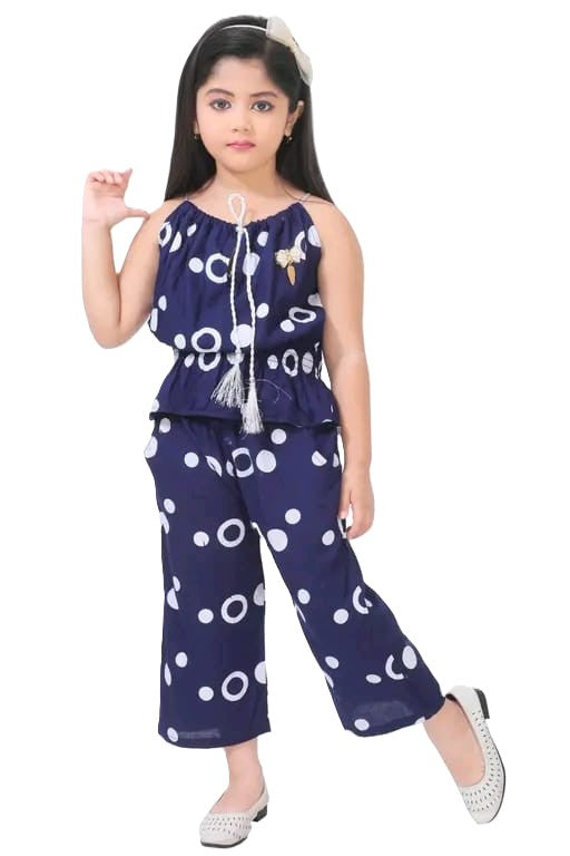 Ring print top and pant set