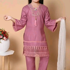Shiidal Girls Casual, Festive & Party Kurta, Pyjama & Dupatta Set