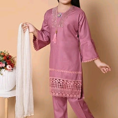 Shiidal Girls Casual, Festive & Party Kurta, Pyjama & Dupatta Set
