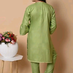 Shiidal Girls Casual, Festive & Party Kurta, Pyjama & Dupatta Set