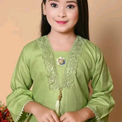 Shiidal Girls Casual, Festive & Party Kurta, Pyjama & Dupatta Set
