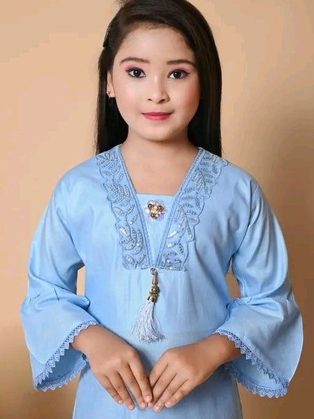 Shiidal Girls Casual, Festive & Party Kurta, Pyjama & Dupatta Set