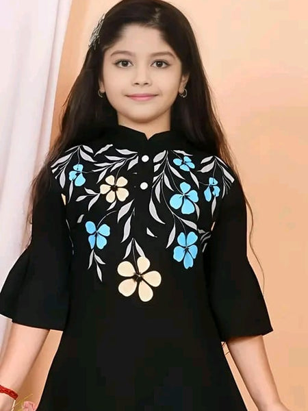 Girls Top And Plazzoo Sets