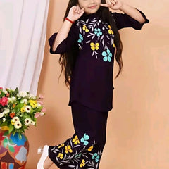 Girls Top And Plazzoo Sets