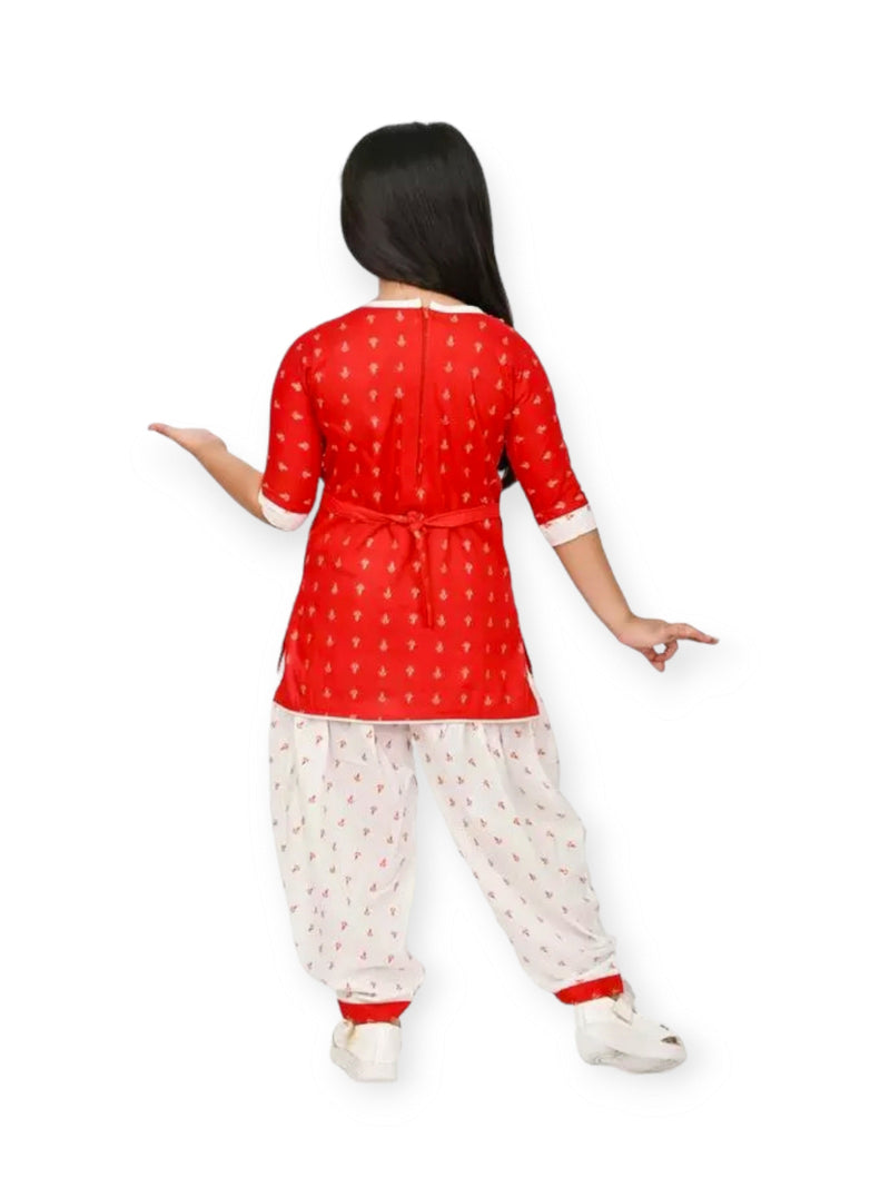 Shiidal Girls Casual, Formal, Festive & Party Kurta and Patiala Set