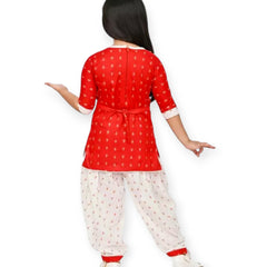 Shiidal Girls Casual, Formal, Festive & Party Kurta and Patiala Set