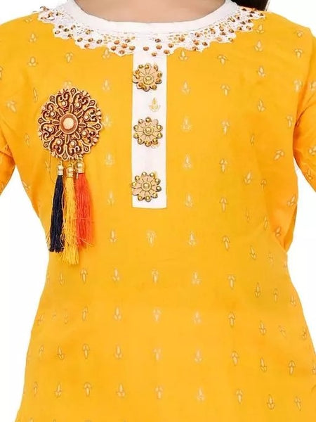 Shiidal Girls Casual, Formal, Festive & Party Kurta and Patiala Set